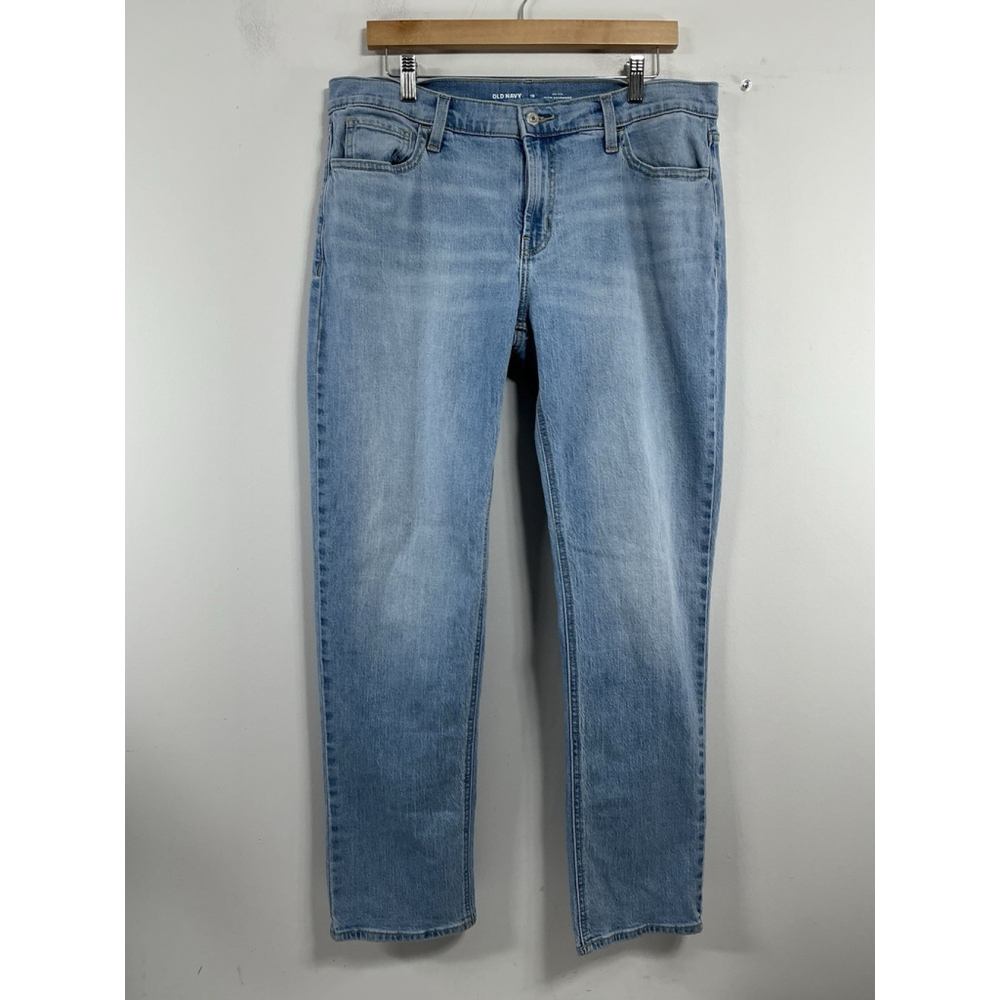 Womans Excellent Cond. Old Navy Wow Boyfriend Light Blue Jeans Size 10 0200/B-5